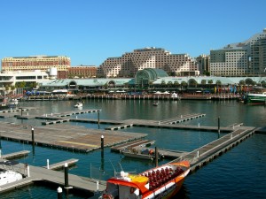 View over Darling Harbour